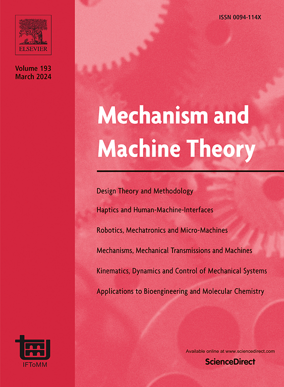 Go to journal home page - Mechanism and Machine Theory